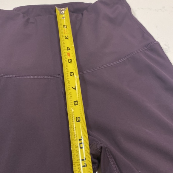 Purple high waist Leggings - Picture 7 of 7